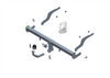 BRINK 684500 Trailer Hitch for RENAULT Captur II