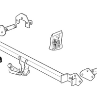 BRINK 384500 Trailer Hitch for BMW 3 Series