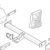 BRINK 477200 Trailer Hitch for KIA cee‘d I Estate (ED)