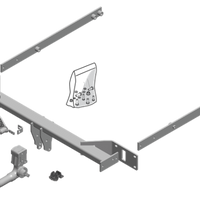 BRINK 582400 Trailer Hitch suitable for MERCEDES-BENZ E-Class T-modell (S212)