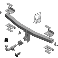 BRINK 606400 Trailer Hitch for AUDI Q7 (4MB)