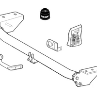 BRINK 334100 Trailer Hitch for VOLVO S60 I (P24, 384)