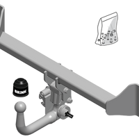 BRINK 594300 Trailer Hitch for BMW X3, X4