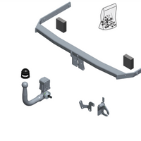 BRINK 628600 Trailer Hitch for FORD Fiesta Mk6 Hatchback (JA8, JR8)