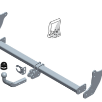 BRINK 595400 Trailer Hitch suitable for MERCEDES-BENZ V-Class, VITO