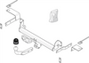BRINK 494200 Trailer Hitch for FIAT 500
