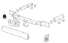 BRINK 352600 Trailer Hitch suitable for MERCEDES-BENZ C-Class