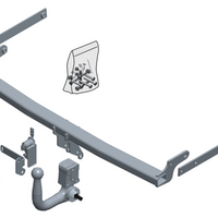 BRINK 680100 Trailer Hitch for TOYOTA Corolla XII Saloon (E210)