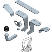 BRINK 557800 Trailer Hitch for NISSAN Pathfinder III (R51)