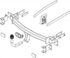 BRINK 389400 Trailer Hitch suitable for MERCEDES-BENZ E-Class Saloon (W211)