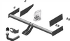BRINK 500500 Trailer Hitch for RENAULT Clio III Grandtour
