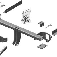 BRINK 502900 Trailer Hitch for SUBARU Forester III (SH)