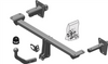 BRINK 652100 Trailer Hitch suitable for MERCEDES-BENZ A-Class, B-Class, CLA