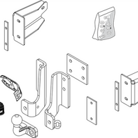 BRINK 349900 Trailer Hitch suitable for MERCEDES-BENZ ML-Class (W163)