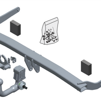 BRINK 633900 Trailer Hitch for VW Golf VII Variant (BA5, BV5)