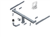 BRINK 608900 Trailer Hitch for FORD S-MAX, GALAXY