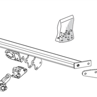 BRINK 467000 Trailer Hitch for NISSAN Murano II (Z51)