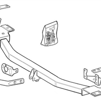 BRINK 215800 Trailer Hitch for VOLVO 850, V70, S70