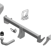 BRINK 581100 Trailer Hitch for TOYOTA Auris Estate (E18)