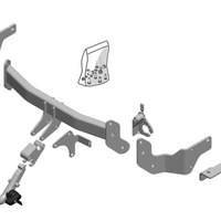 BRINK 564300 Trailer Hitch for HYUNDAI SANTA FE