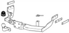BRINK 349500 Trailer Hitch for FORD TRANSIT