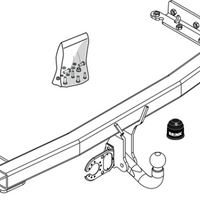 BRINK 359200 Trailer Hitch for NISSAN X-Trail (T30)