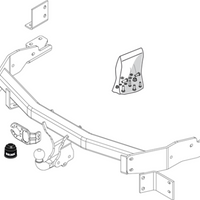 BRINK 411500 Trailer Hitch for KIA Sorento I (JC)