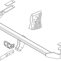 BRINK 447200 Trailer Hitch for CITROËN C5 II Hatchback