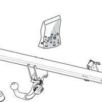 BRINK 446300 Trailer Hitch for CITROËN C5 III Saloon