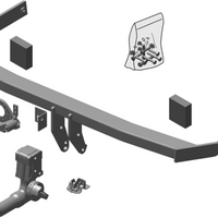 BRINK 640500 Trailer Hitch for FORD Fiesta Mk7 Hatchback