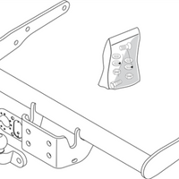 BRINK 426900 Trailer Hitch for VW MULTIVAN, TRANSPORTER