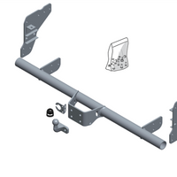 BRINK 674500 Trailer Hitch for MITSUBISHI L200 / Triton V Pickup (KJ, KK, KL)