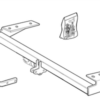 BRINK 353000 Trailer Hitch for VOLVO V70 II (SW, 285)
