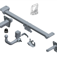 BRINK 676200 Trailer Hitch suitable for MERCEDES-BENZ CLA