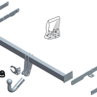 BRINK 587500 Trailer Hitch for NISSAN Note II Hatchback (E12)