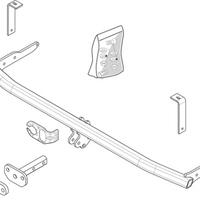 BRINK 445900 Trailer Hitch for RENAULT KANGOO