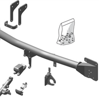 BRINK 567900 Trailer Hitch for MITSUBISHI Outlander III Off-Road (GG, GF)
