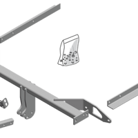 BRINK 566300 Trailer Hitch for CHEVROLET Cruze Estate (J308)