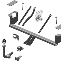 BRINK 494400 Trailer Hitch for DAIHATSU Materia (M400)