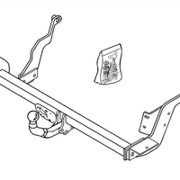 BRINK 385800 Trailer Hitch for RENAULT Scénic I (JA0/1, FA0)
