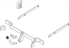 BRINK 493400 Trailer Hitch suitable for MERCEDES-BENZ C-Class