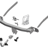 BRINK 516800 Trailer Hitch suitable for MERCEDES-BENZ GLK (X204)