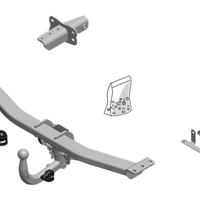 BRINK 601100 Trailer Hitch suitable for MERCEDES-BENZ C-Class Saloon (W205)