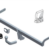 BRINK 596400 Trailer Hitch for SUZUKI Celerio (LF)