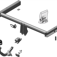 BRINK 492600 Trailer Hitch for AUDI A5, A4