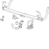 BRINK 482100 Trailer Hitch for CITROËN C5 III Estate (RW)