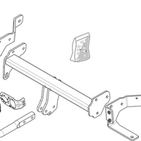 BRINK 463800 Trailer Hitch for OPEL Antara (L07)