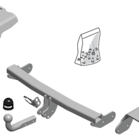 BRINK 571700 Trailer Hitch for TOYOTA Auris Hatchback (E18)