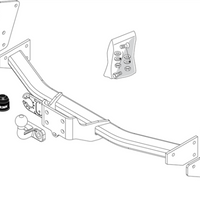BRINK 419200 Trailer Hitch suitable for MERCEDES-BENZ VIANO, VITO