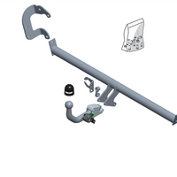 BRINK 694300 Trailer Hitch for RENAULT Twingo III Hatchback (BCM)